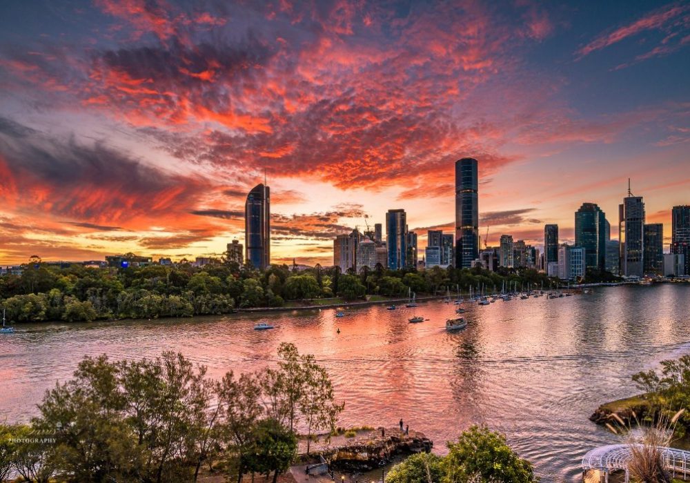 Kangaroo Point at Sunset