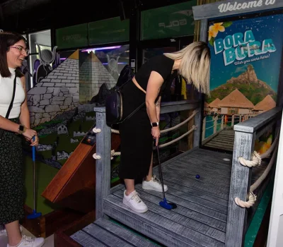 Mini golf with your friends at Hey Caddy Balcatta
