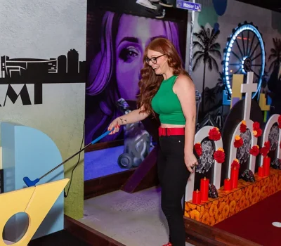 Enjoy mini golf at Hey Caddy Balcatta