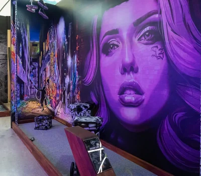 Hey Caddy Mini Golf Preston. Melbourne Hosier Lane Hole